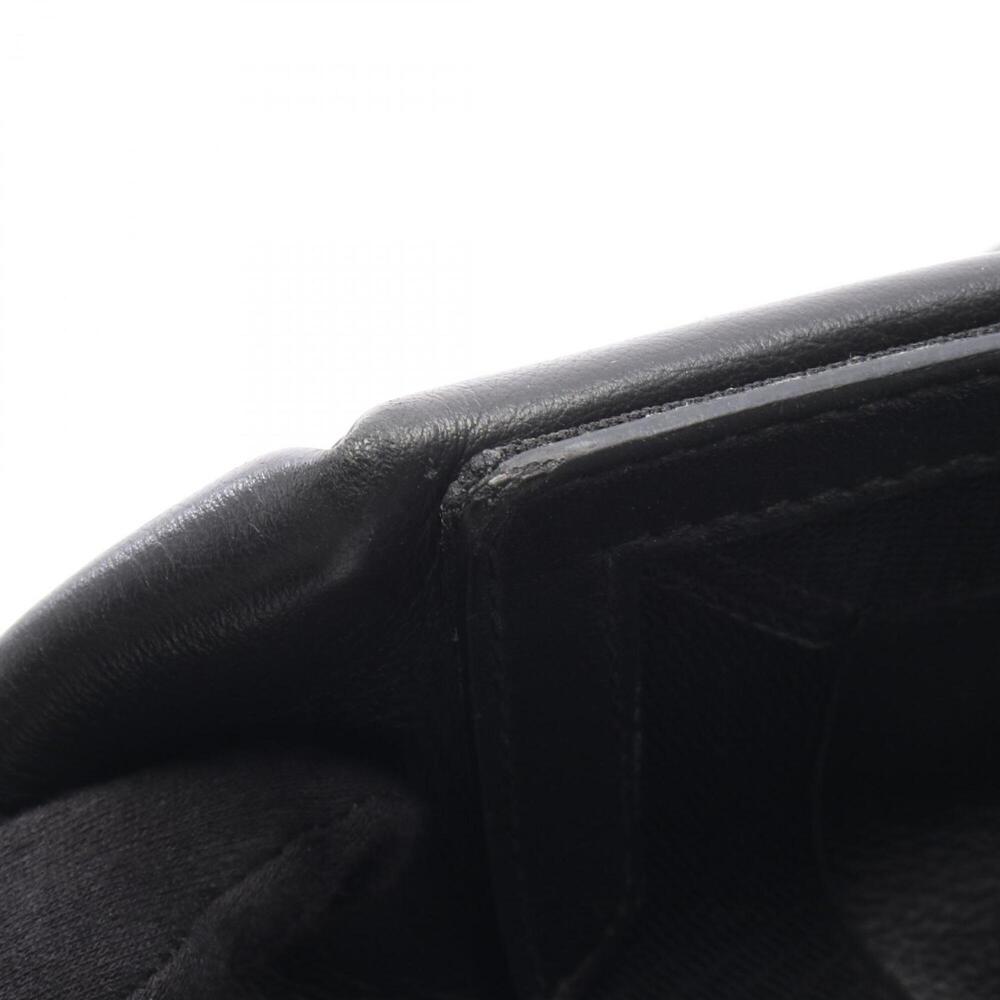 Balenciaga Navy Cabas S Tote Bag Handbag Leather Women's Black 339933 - Picture 7 of 10